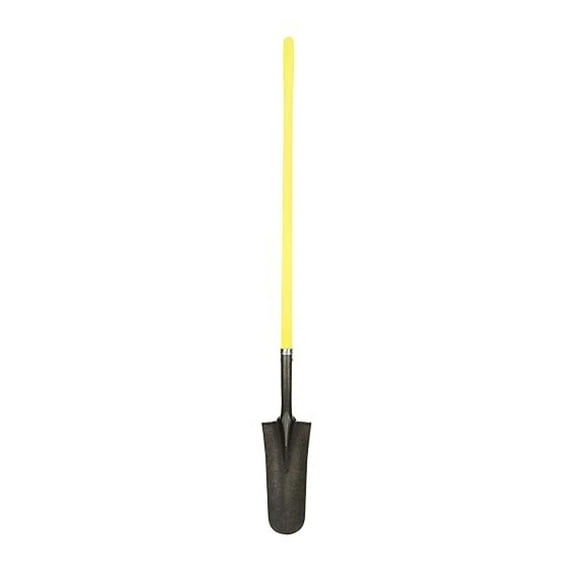 Drain Spade - 14 Inch Ergo Power Sharp Shooter Spade, 16 Gauge Steel Blade & Long Handle - Gardening Tools for Digging, Trenching & Landscaping