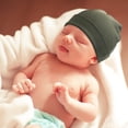 thumbnail image 5 of 6 Pack Baby Beanie Hats for Unisex Infant Toddler Cotton Beanie Newborn Hospital Hat for Boys Girls 0-6 Months, 5 of 8