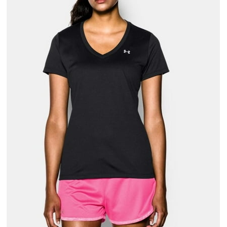 Under Armour Women's UA Tech Solid V-Neck Shirt S