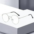 thumbnail image 3 of Petites Lunettes Rondes Classiques Unisexes Légères Lunettes Non Transparentes Lentilles Adaptées aux Deux et, 3 of 3