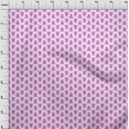 thumbnail image 4 of oneOone Cotton Poplin Fuschia Pink Fabric Asian Block Craft Projects Decor Fabric Printed By The Yard 56 Inch Wide, 4 of 4