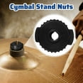 thumbnail image 4 of Shisuyan 5 Pcs Écrous de Cymbale Kit de Tambour Écrous de Remplacement de Cymbale Écrous de Fixation de Cymbale Retrait Rapide Écrous de Cymbale Accessoires de Tambour, 4 of 9