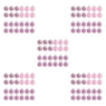 thumbnail image 2 of relayinert 24pcs/set Wide Application Wedding Party Home Decor Durable And Reliable pink 5Set, 2 of 6