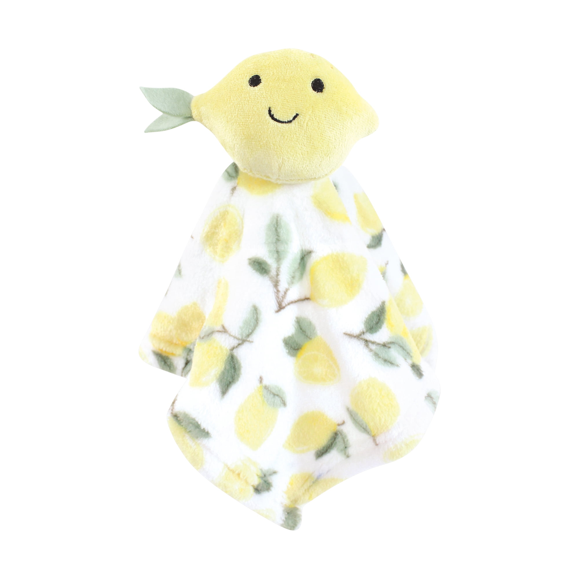 Hudson Baby Infant Girls Animal Face Security Blanket, Fruits, One Size