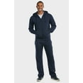 thumbnail image 4 of ET TU Men's Lightweight Open Bottom Fleece Lounge Sweatpants w/Side Pockets, 4 of 4