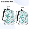 thumbnail image 4 of Balery Utensiles Vintage Canvas Backpack for Men and Women - Large Capacity, Durable Travel Laptop Bag for School, Work, Hiking, and Outdoor Activities, 4 of 7