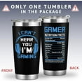 thumbnail image 2 of Gaming Gifts - Gaming Gifts for Men,Gaming Gifts for Boys,Gaming Gifts for Women,Gifts for Gaming Boyfriend - Christmas Gaming Tumbler for Boys - I Can''t Hear You I''m Gaming Cup - 20 Oz Tumbler, 2 of 6