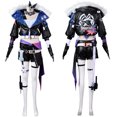 thumbnail image 4 of Disfraz de Cosplay de Honkai Star Rail Silver Wolf, uniforme para niñas y mujeres, abrigo, chaqueta, pantalones cortos, conjunto completo, traje de Halloween, 4 of 5