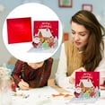 thumbnail image 2 of Customised Handmade Happy Holiday Merry Christmas 3D Greeting Card Christmas Greeting Card Style 3D Greeting Card Christmas Blessing Small Card Thank You Card, 2 of 8