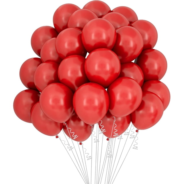 Red Balloon Arch Balloon Garland Kit Birthday Ballon 120pcs