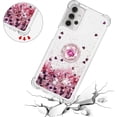 thumbnail image 5 of for Samsung Galaxy A32 5G 6.5" Case,Creativity Clear Quicksand Glitter Flowing Liquid Floating Soft TPU Case w/Stand Bling Diamond Sparkle Phone Cover for Samsung Galaxy A32 5G  Rose Gold, 5 of 14