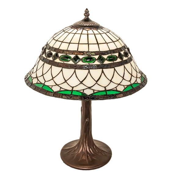 Meyda Tiffany 253627 Tiffany Roman 23" Tall Buffet Table Lamp - MultiColor