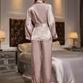 thumbnail image 4 of Giftesty Womens Two Piece Homewear Outfits Women's Home Clothes Women's Winter Pants With Long Sleeves Pajama Suit, 4 of 6