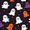 White Halloween Ghosts, variant on FORMRS Boys Pajama Pants with Pockets Size 6-8Y Kids Lounge Sleep Bottoms, Beige Fall Acorns Pattern