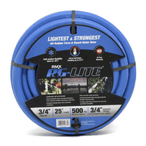 AG-LITE 3/4" X 25' RUBBER WATER HOSE