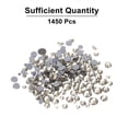 thumbnail image 3 of 1450 Pcs Strass Hotfix Cristal Gemas de Vidrio (Set SS6-SS30, Gris Transparente), 3 of 6
