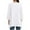 White, variant on MIXUE Boho Tops For Women Summer Solid Color Round Neck Long Sleeve Casual Basic Tee Shirts Sportswear,Black,XXXL