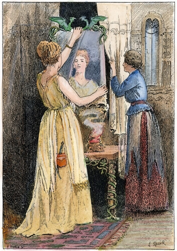 Grimm Snow White C10 Nsnow White S Royal Stepmother Consults Her Speaking Mirror Drawing C10 By Lancelot Speed For The Fairy Tale By Brothers Grimm Poster Print By Granger Collection Walmart Com Grimm Snow White C10 Nsnow White S Royal Stepmother Consults Her Speaking Mirror Drawing C10 By Lancelot Speed For The Fairy Tale By Brothers Grimm Poster Print By Granger Collection Walmart Com