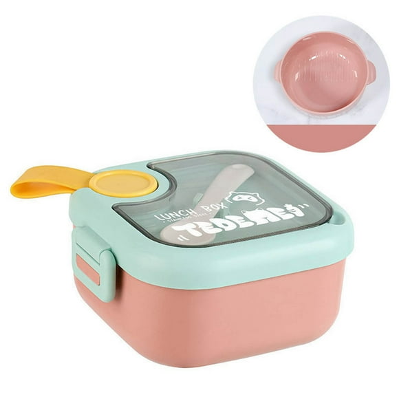 WIFKLSIIPG Alimentation pour Enfants : Bol en Silicone pour Enfants avec Base Poignées à Prise Facile Lave-Vaisselle pour Étape 1 3 Aliments Solution pour l'Heure des Repas Pratique pour le Voyage (Rose)
