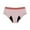Light Pink, variant on PMVFHDE Color Block Cotton Menstrual Briefs Front Back Leak Proof Womens Underwear For Overnight Grey,S
