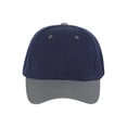 thumbnail image 2 of Two-Tone    Adjustable Baseball Cap, Navy Gray, 2 of 2