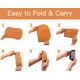 thumbnail image 5 of SUNYAO Almohadas inflables ultraligeras para acampar: almohada comprimible, compacta, inflable, cómoda y ergonómica para soporte lumbar y de cuello mientras acampa, hace mochileros y camina, 5 of 5
