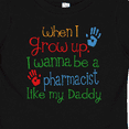 thumbnail image 4 of Inktastic Pharmacist Like Daddy Boys or Girls Baby T-Shirt, 4 of 5