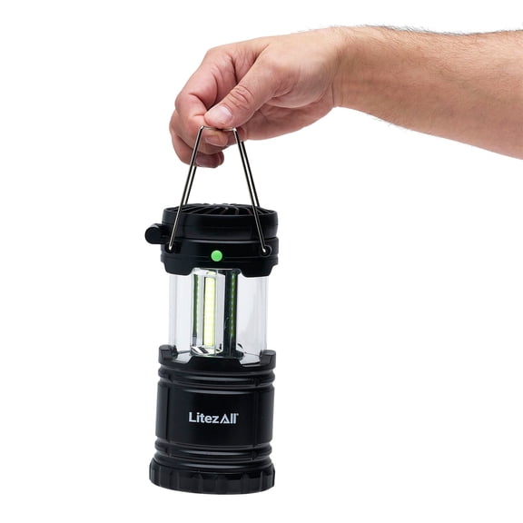 LitezAll Pull Up Lantern with Built-In Fan