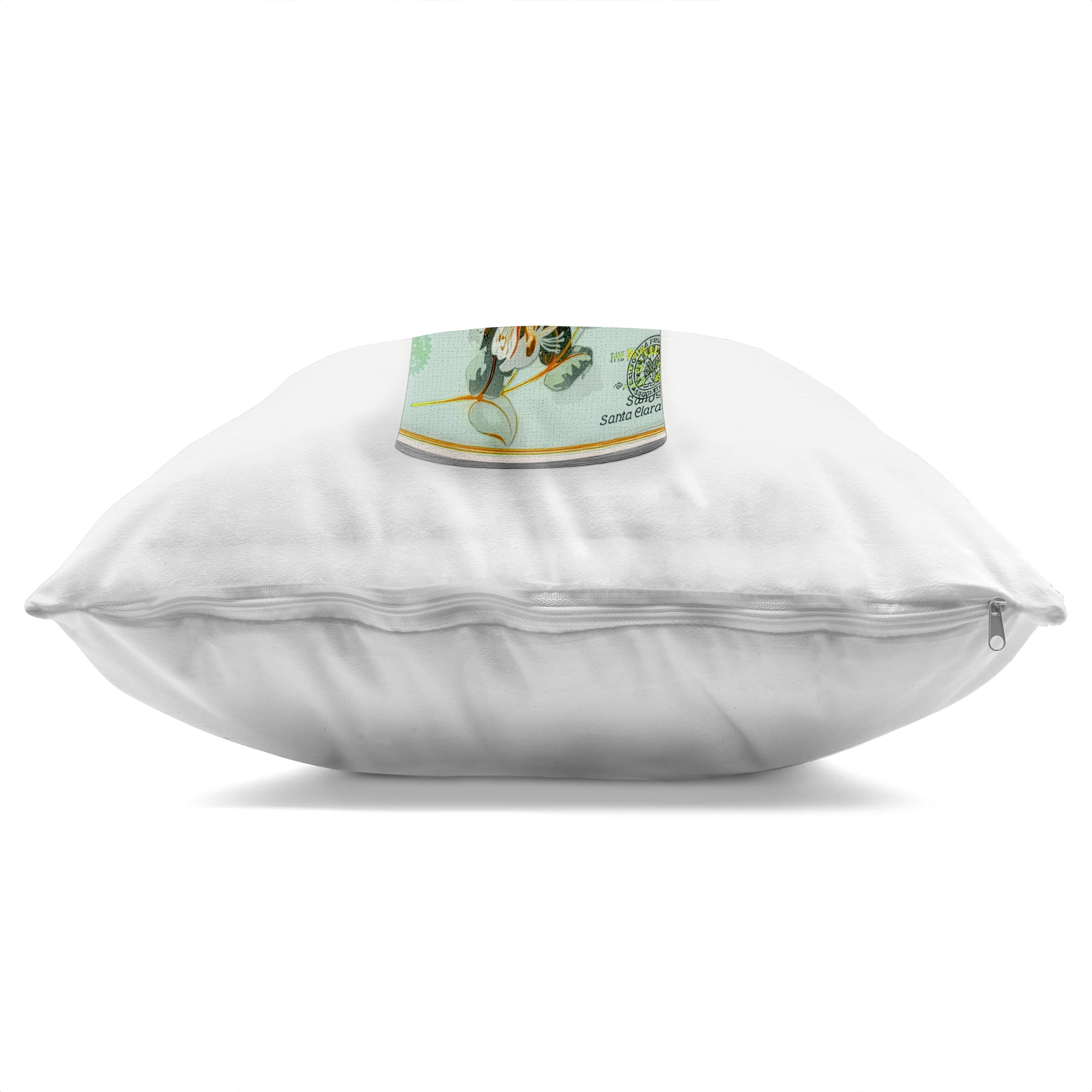 Stupell Industries Lilies in Retro Tin Decorative Printed Throw Pillow, design by Val Rhodes, 18 x 7 x 18
