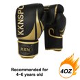 thumbnail image 2 of Kids Boxing Gloves for Boys and Girls, Youth Boxing Training Gloves for Kids 4-12 Years, 4oz 6oz PU Training Boxing Gloves for Punching Bag, Kickboxing, Muay Thai, MMA, 2 of 10