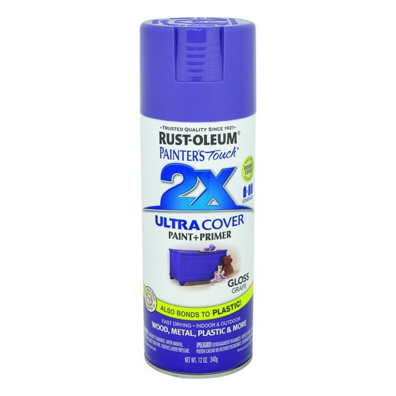 RustOleum paint Purple