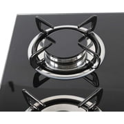 Fetcoi, 30Gas Cooktop 5 Burners Gas Stove Cooktop Tempered Glass Cooktop Gas Hob For Kitchen