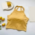 thumbnail image 7 of QHFBli Spaghetti Strap Tank Top with Built in Bra Cotton Shelf Bra Camisoles Plus Size Casual Comfy Slim Fit Basic Layer Cami, 7 of 7