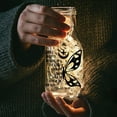 thumbnail image 5 of 1set 12pcs Bible Silhouette Jar Cutouts Cross Butterfly Book Plastic Silhouette Wall Decals (Not Stickers) Lantern Jar Cutouts Window Lamp Decals Glass Decorations Art Mural Home Decor, 5 of 7
