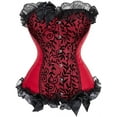 thumbnail image 1 of Grebrafan Hauts Corset Lapin pour Femmes Mode Sortie Nocturne Rouge 7TG, 1 of 1
