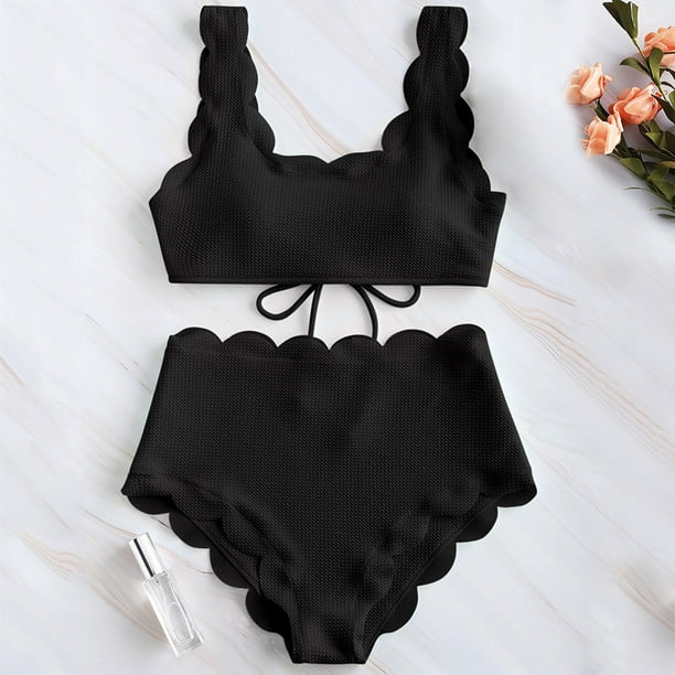 Lydiaunistar Swimsuit Women Mother and Daughter Print Sexy Two Piece ...
