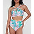 thumbnail image 3 of High-Waist Fold-Over Bikini Bottom Swimsuit, 3 of 5