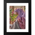 thumbnail image 2 of Izsák Perlmutter 11x14 Black Modern Framed Museum Art Print Titled - Young Seamstress at the Flower Window (1905), 2 of 5