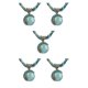 thumbnail image 3 of Qarigey Collar con colgante, Gargantilla étnica para mujer, joyería para fiesta de aniversario de boda, accesorios para regalo de madre, Type7 NO7, 3 of 6