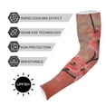 thumbnail image 5 of ALAZA Cherry Flowers on Branch UV Sun Protection Arm Sleeves UPF 50+ Compression Cooling Sleeve 1 Pair, 5 of 7