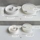 thumbnail image 3 of Resin Casting Candle Holder Silicone Mold Big Small Round Mold Suitable for Epoxy Candle Holder Family Table Decor, 3 of 4