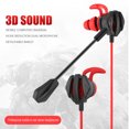 thumbnail image 3 of With Universal Wired Gaming Headset With Microphone Deep Bass Game Earphone Computer Headphones For Mobile Phone, 3 of 8