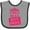 Heather and Black, variant on Inktastic Girls Rule, Boys Drool Girls Baby Bib