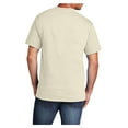 thumbnail image 2 of Mens Core Cotton Male T-Shirts Natural 4XL, 2 of 5