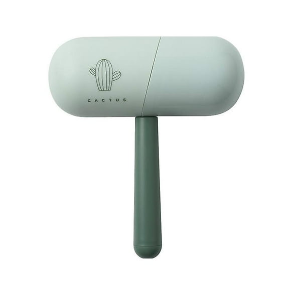 Tearable Rechargeable Hair Cloth Remover Capsule Sticky Lint Roller for Home Green