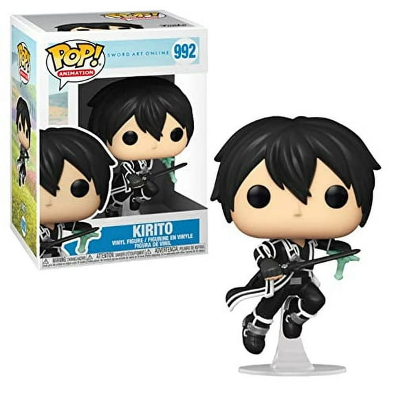 Funko POP Animation Sword Art Online Kirito with 2 Swords 992 Vinyl Figure