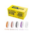 thumbnail image 3 of Kit de cables de silicona blanda para bricolaje (5 colores combinados) de 30 AWG, 28 AWG, 26 AWG, 24 AWG, 22 AWG, 20 AWG, 18 AWG, 16 AWG, cable de estaño y cobre resistente a altas temperaturas, 3 of 5