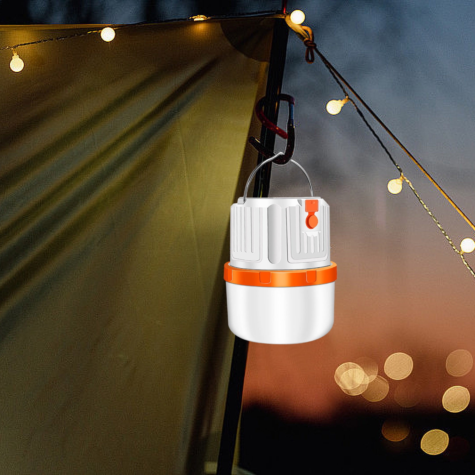 Taotanxi Lantern Led Solar Lamp 5000Mah Rechargeable Tent Camping Light 100W Remote Control Hanging Electric Lamp 5 Light Modes Waterproof Outdoor Power Outages