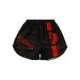 thumbnail image 3 of Hansber Kids Boys Muay Thai Boxing Shorts BJJ Grappling Kickboxing Training Trunks Gym Workout Shorts Red 12, 3 of 7