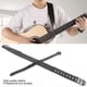 thumbnail image 4 of Guitar Strap for Electric Bass Adjustable Leather Soft Pad with Connection Belt GS‑07Black, 4 of 4